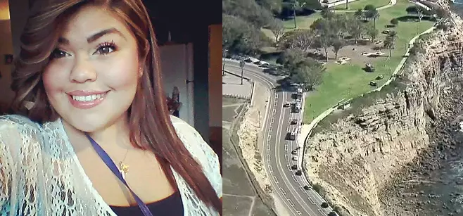 Woman Falls Off Cliff While Taking Picture Of The Scenic View