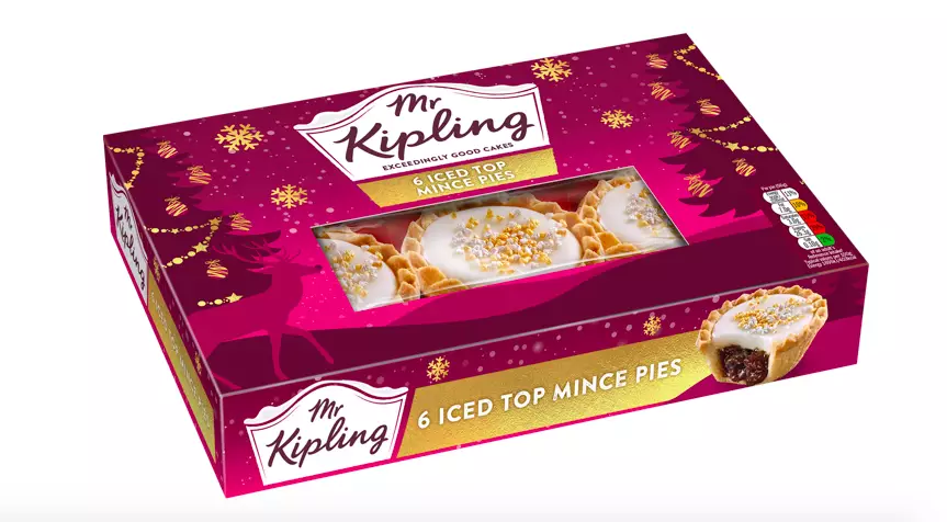 Iced Topped Mince Pies are also in the range. (
