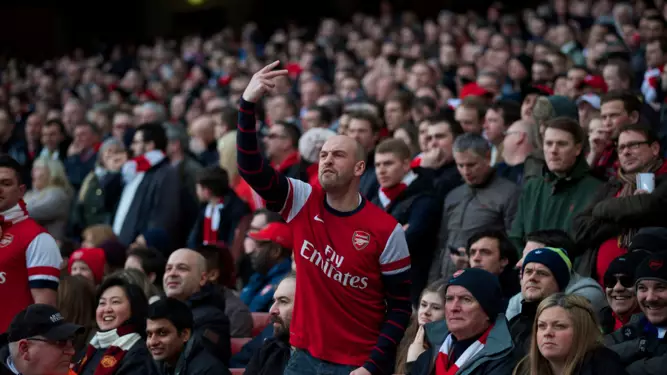 Arsenal Fans Mercilessly Trolled For What They Were Chanting In Chelsea Game