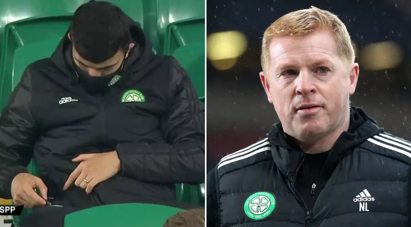 Celtic Boss Neil Lennon To 'Deal With' Mohamed Elyounoussi After He Is Spotted On His Phone After Being Substituted