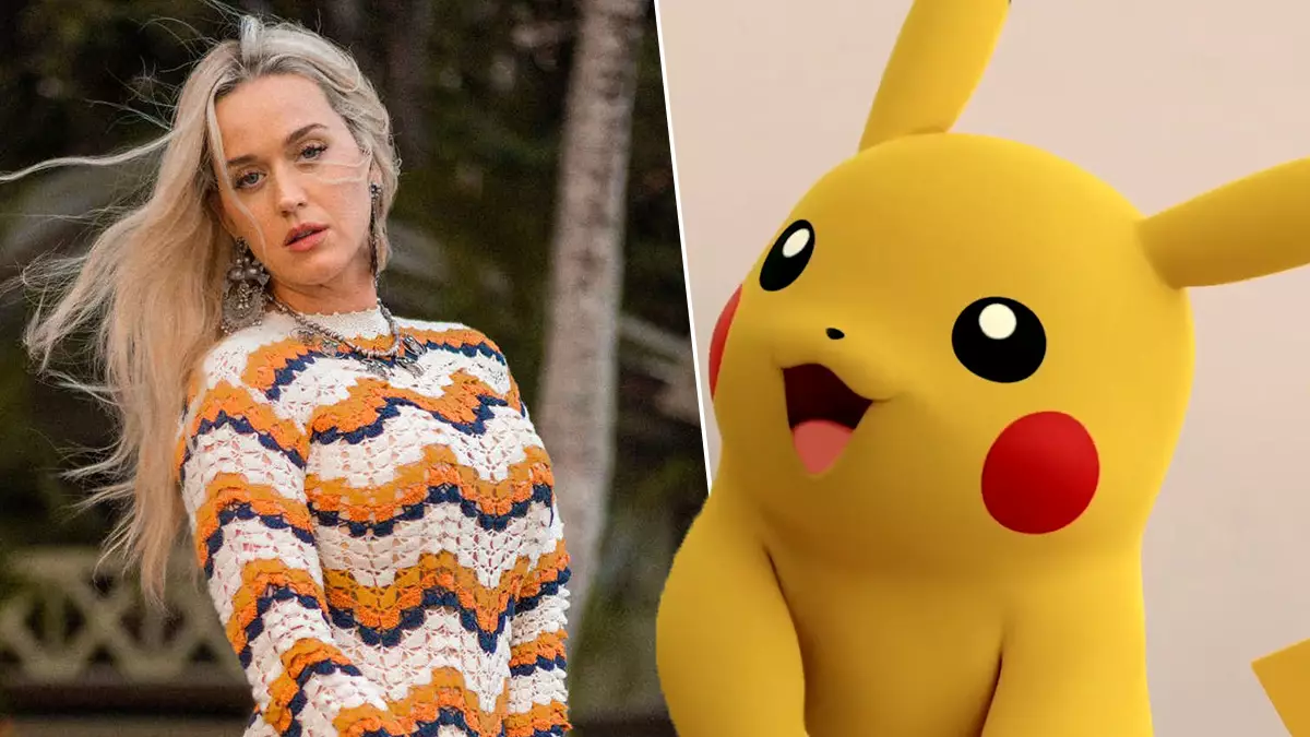 Katy Perry Has Released A Pokémon-Themed Song, Complete With CGI Pikachu