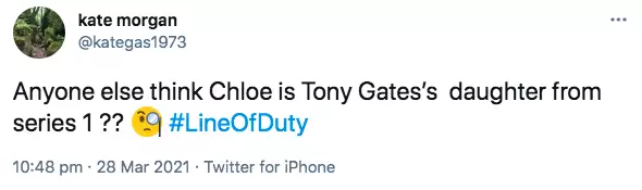 Fans think there's a link between Chloe and Tony (