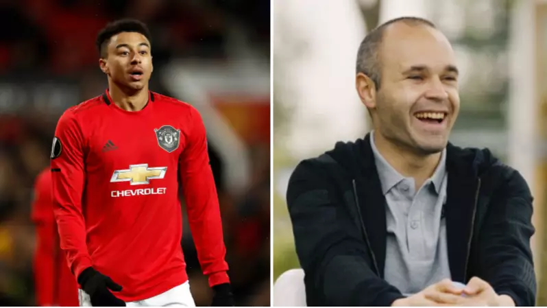 Former Manchester United Assistant Says Jesse Lingard Has Same Attributes As Andres Iniesta