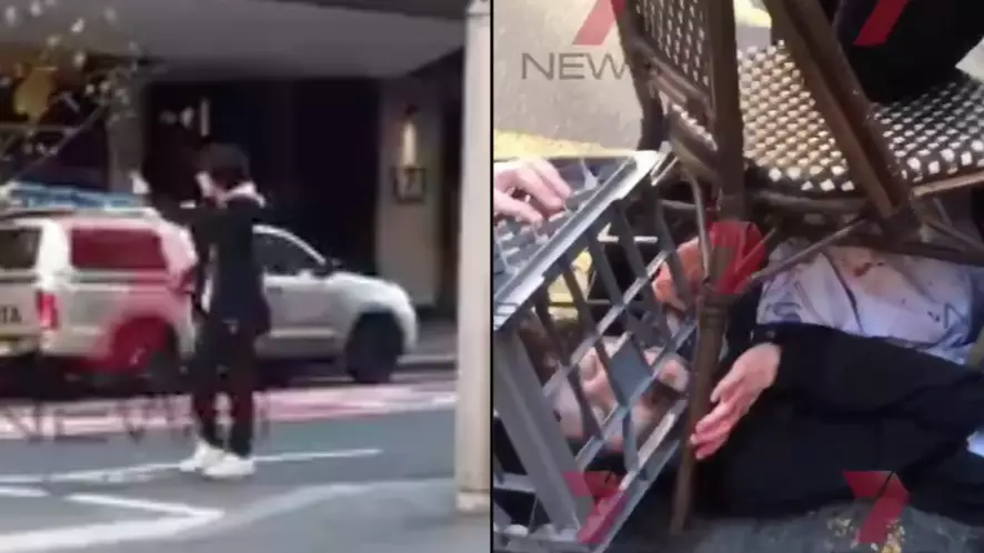 Sydney Stabbing: Footage Captures Knifeman Shouting 'Shoot Me' On Rampage Through City