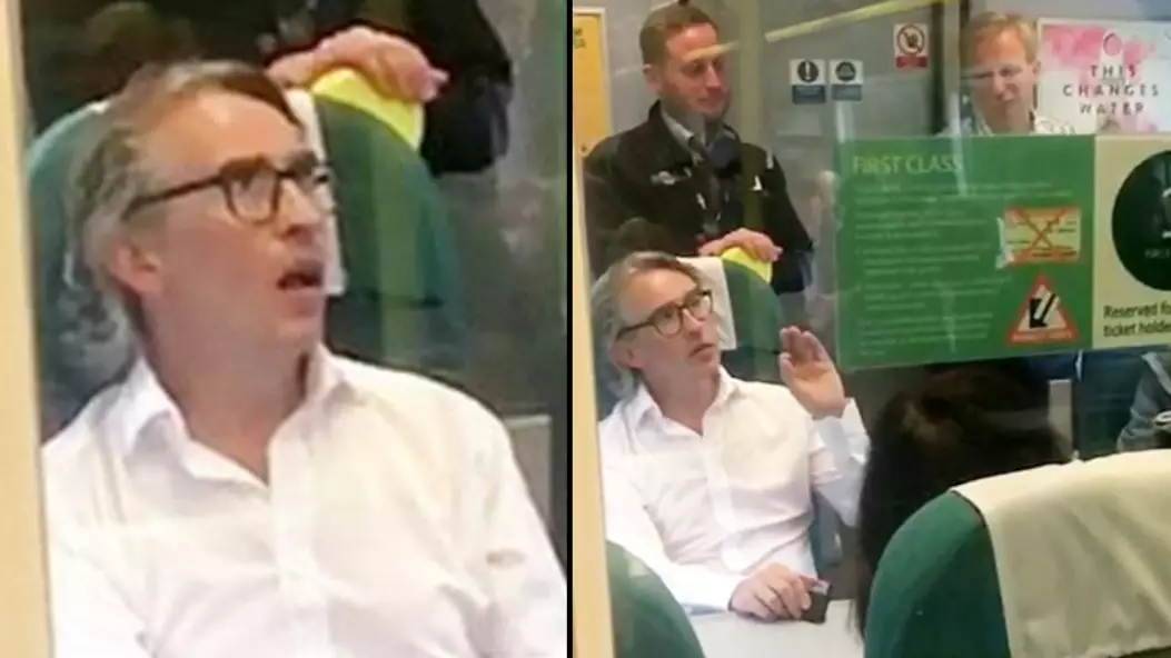 Steve Coogan 'Stands Up For Passengers' Kicked Out Of First Class On Busy Train