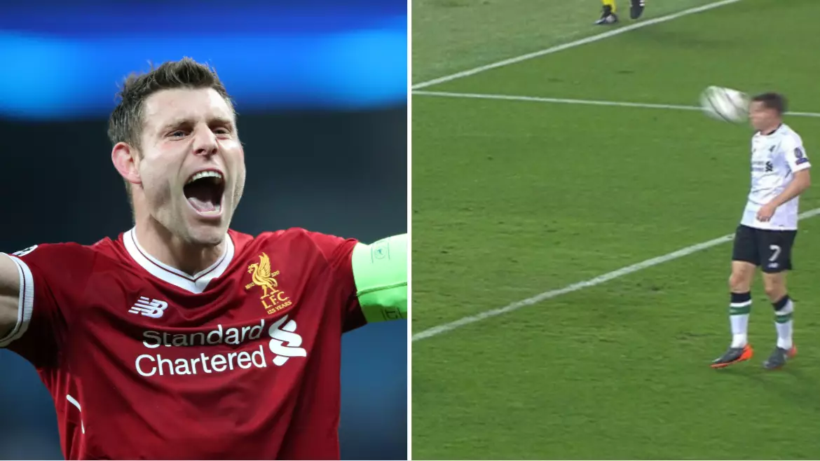 James Milner Shows Funny Side Again After Hilarious Own Goal 