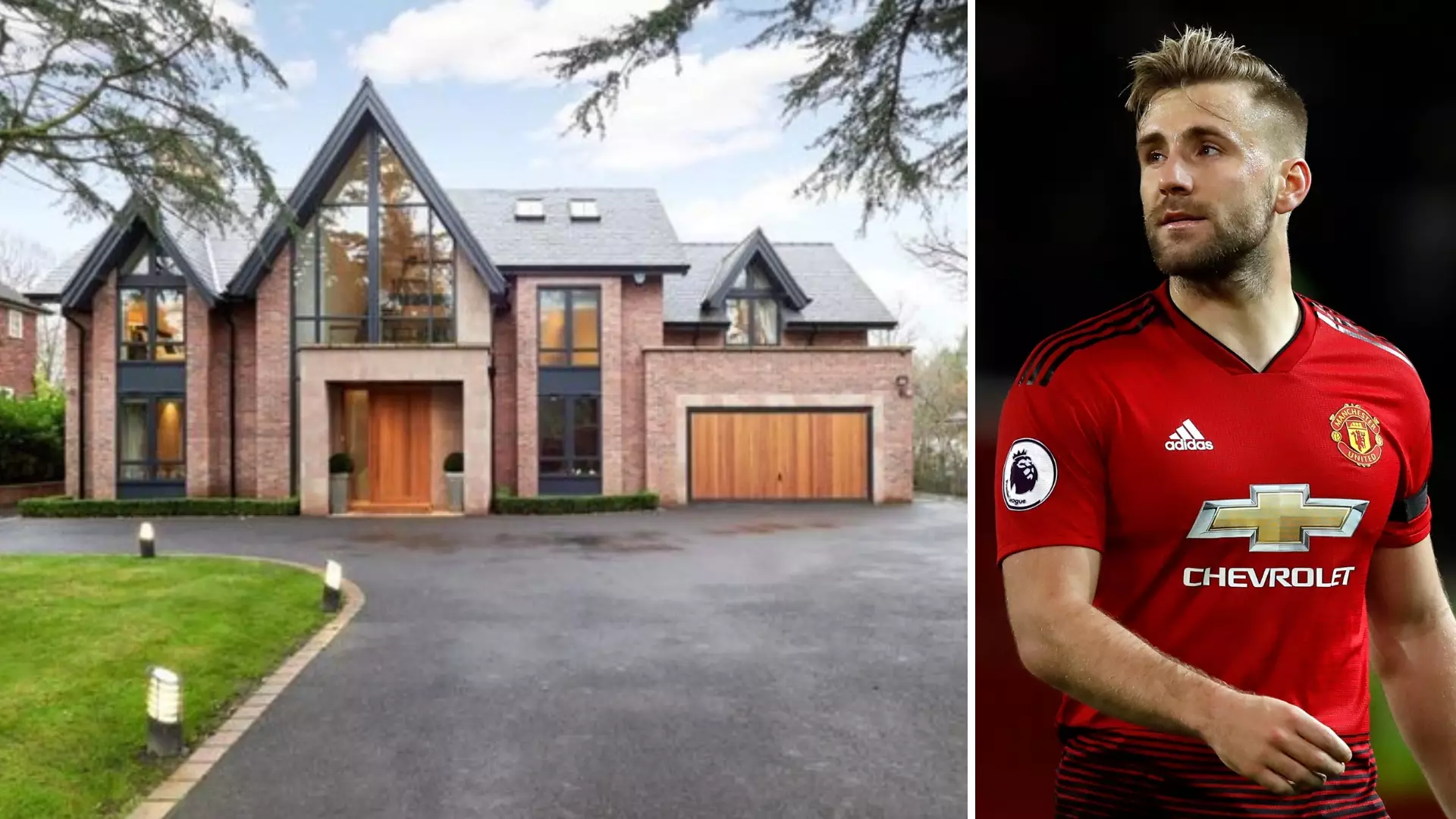 Take A Look Inside Luke Shaw’s Incredible Mansion, It Costs £2.8m To Buy