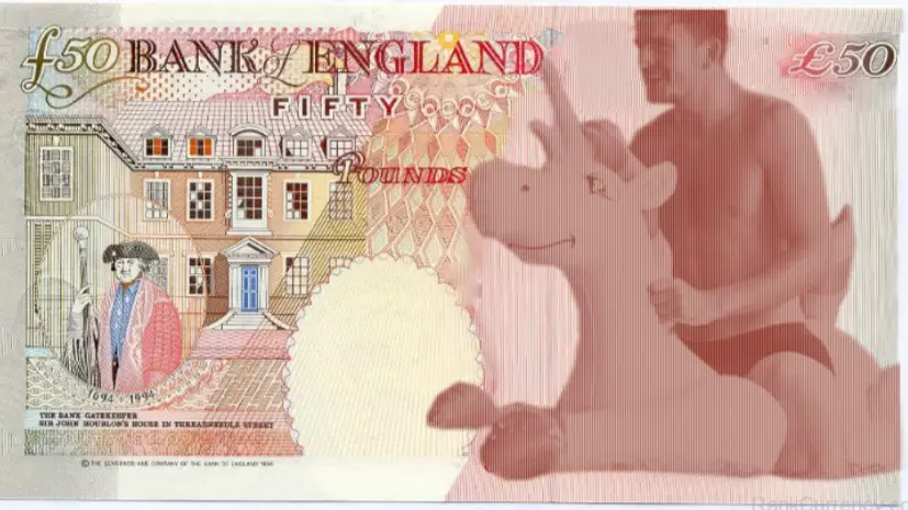 Petition Started To Get Harry Maguire Unicorn Inflatable Picture On £50 Note