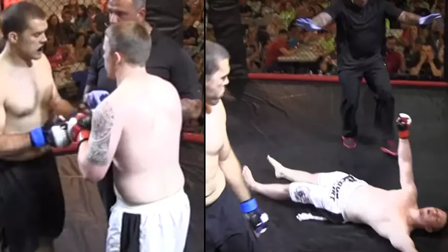 MMA Fighter Suffers Brutal Four-Second Knockout