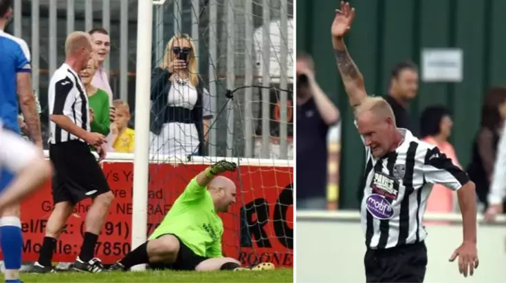 Paul Gascoigne Makes Emotional Return To The Football Pitch And Scores