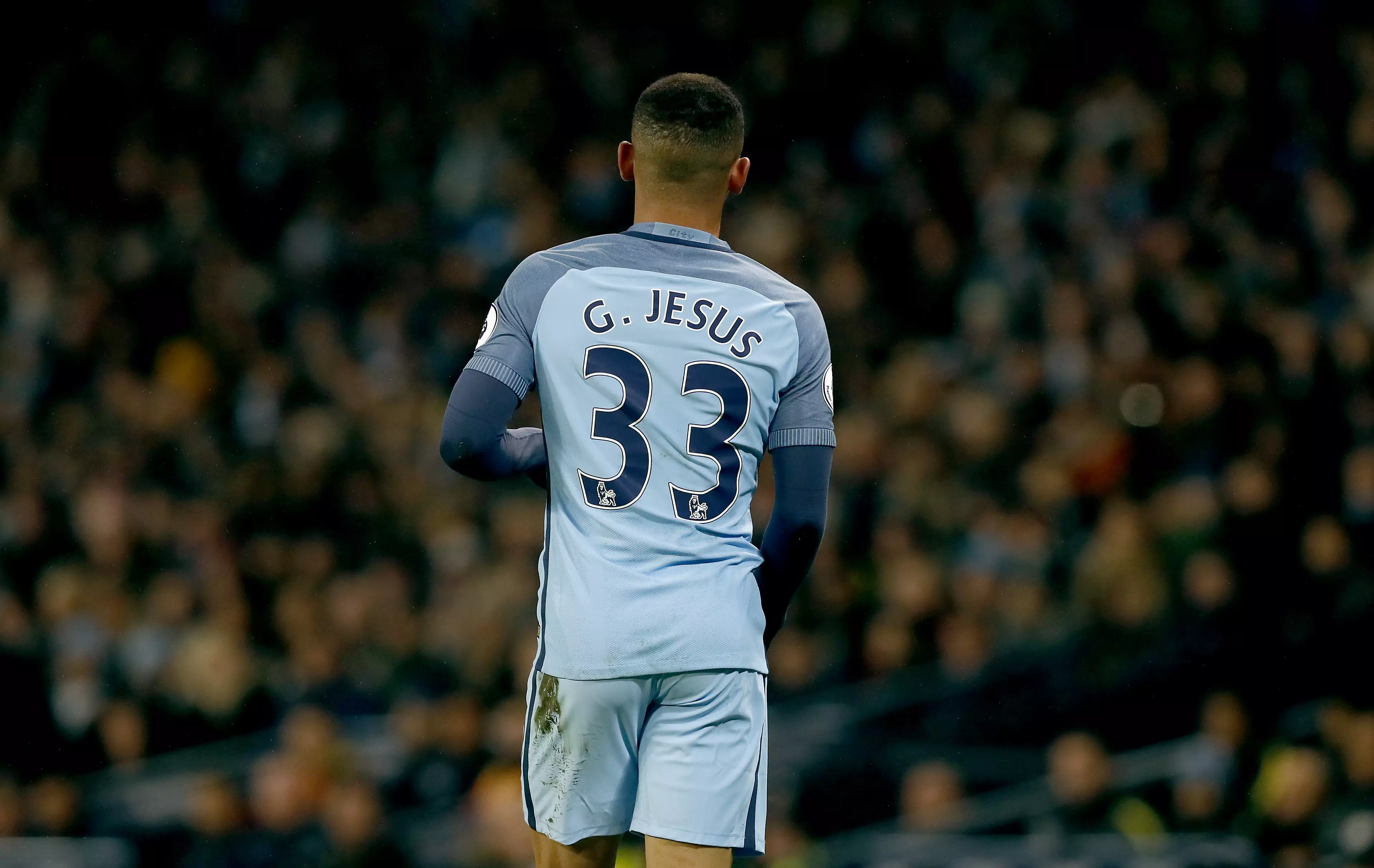 The Reason Why Manchester City's Gabriel Jesus Wears The Number 33 Shirt