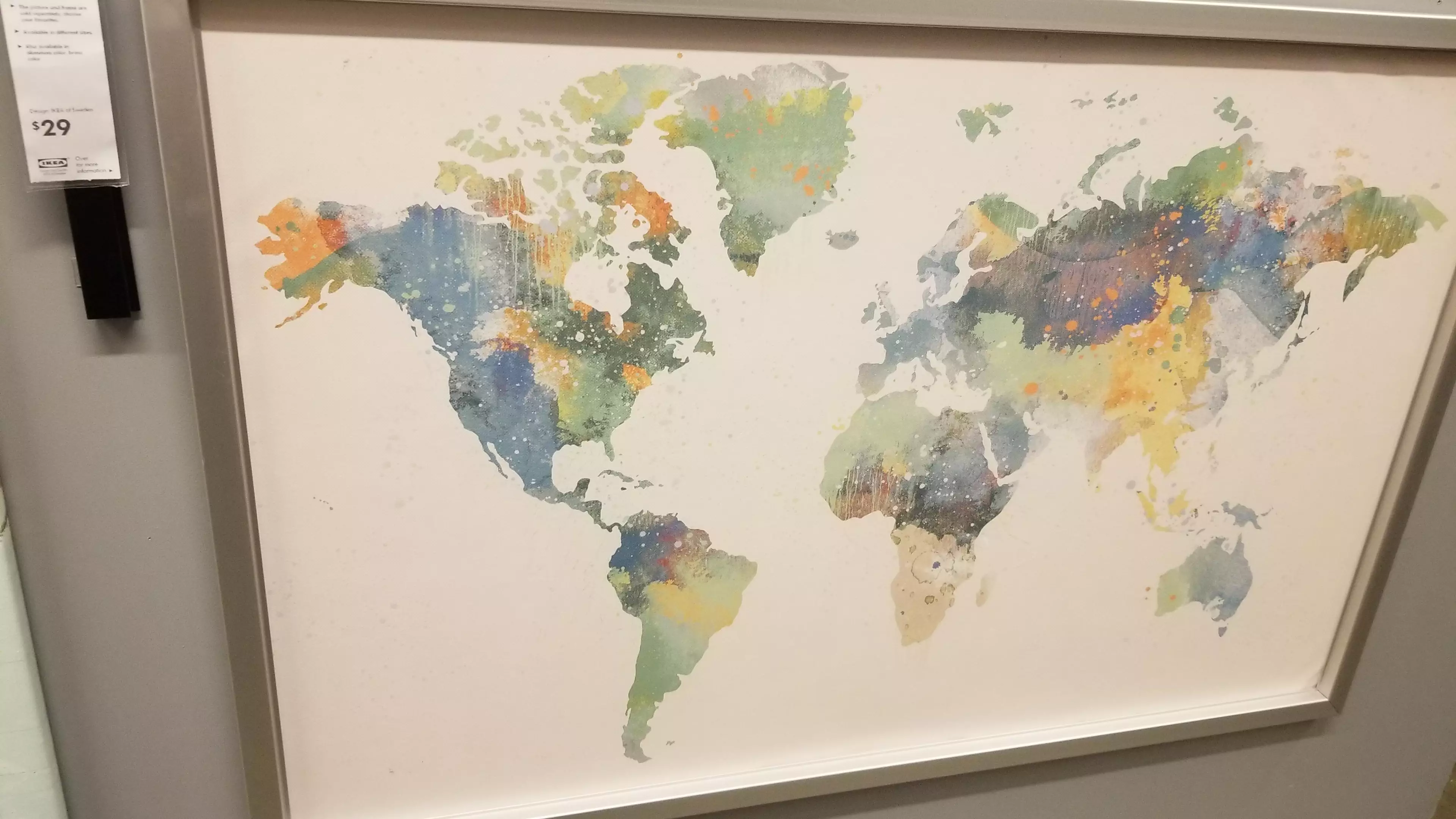 IKEA Is Being Trolled After Missing New Zealand Off The Map Of The World