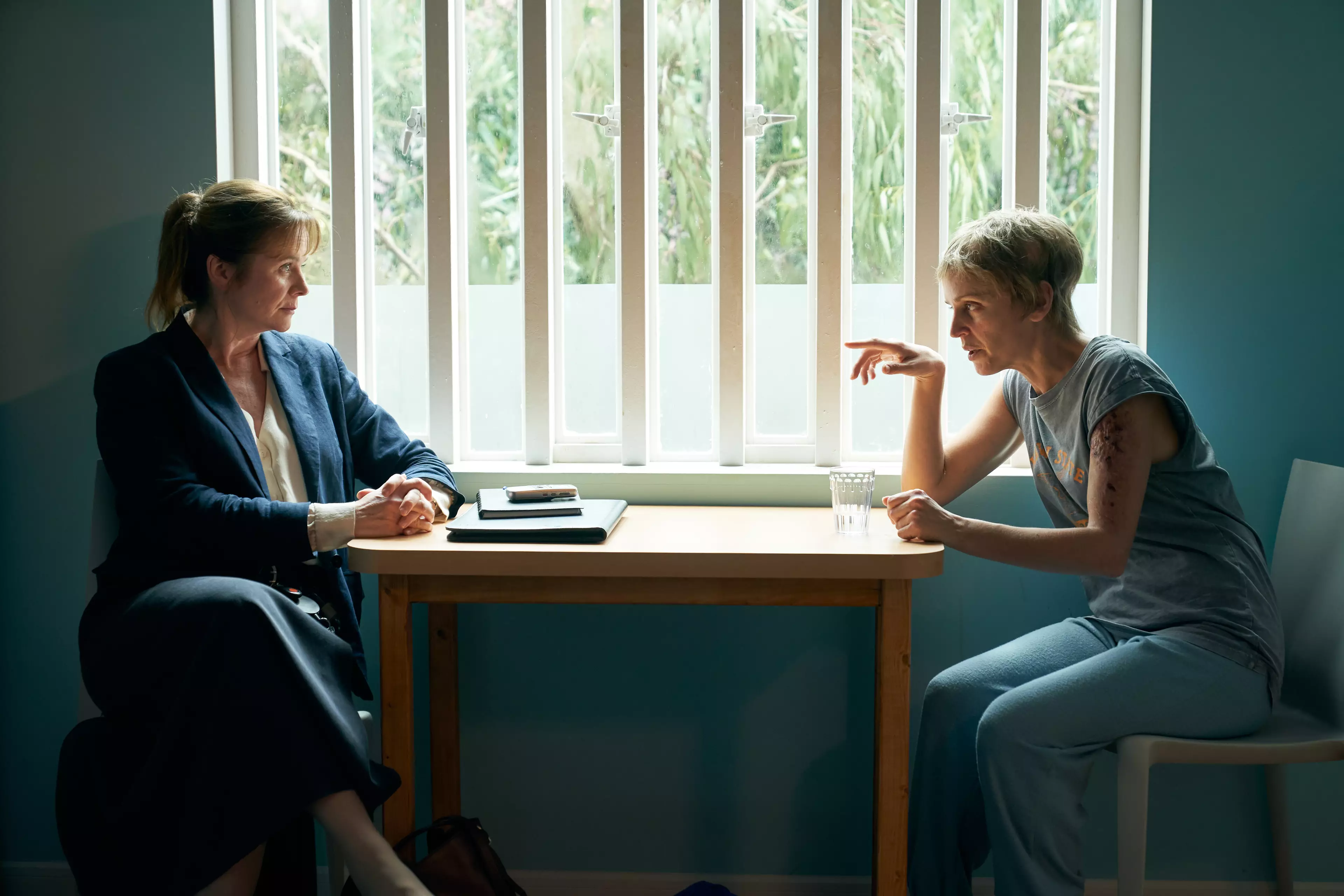 The new psychological thriller stars Emily Watson and Denise Gough (