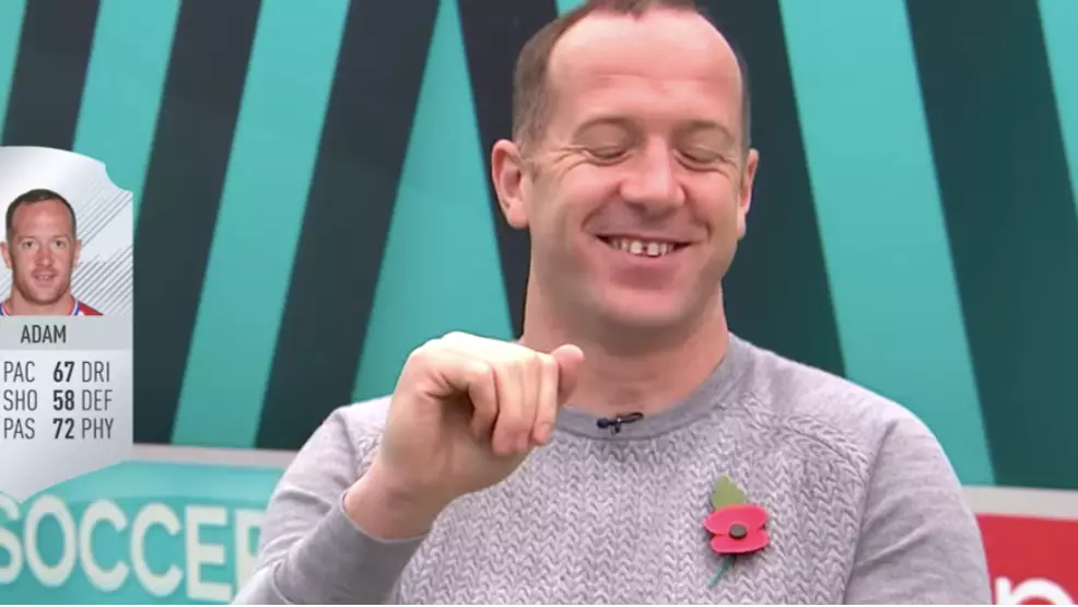 Charlie Adam Reacts to His Embarrassingly Low Pace Stats On FIFA 18