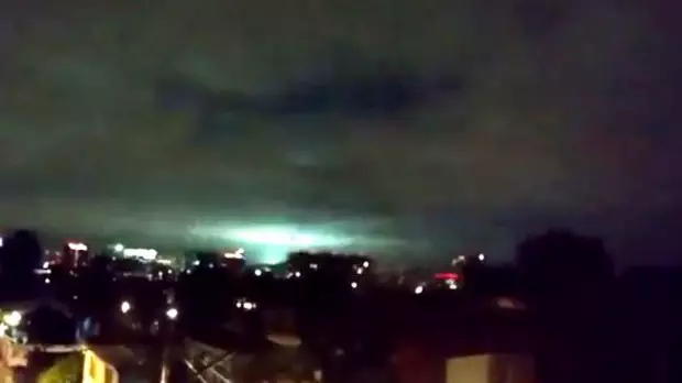 Strange Blue And Green Flashes Spotted In The Mexican Sky Following Earthquake