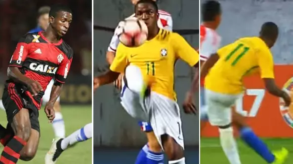 WATCH: Incredible Montage Of Real Madrid Signing Vinicius Junior 