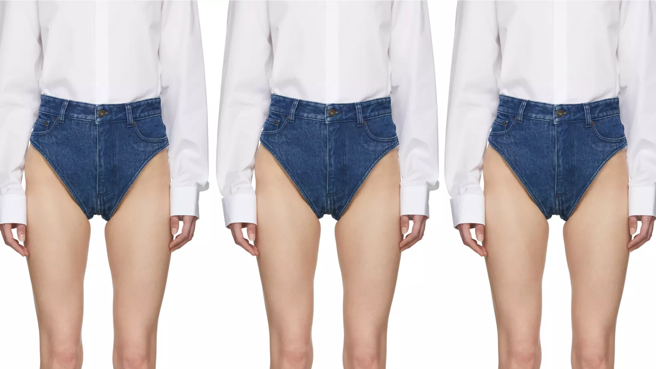 This Brand Is Selling Denim Panties For A Whopping £235