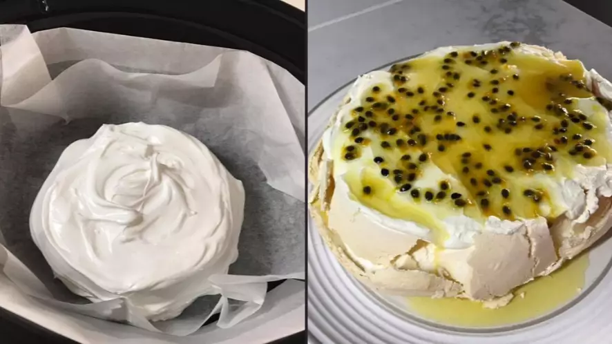 Aussies Have Discovered You Can Make A Pavlova In A Slow Cooker