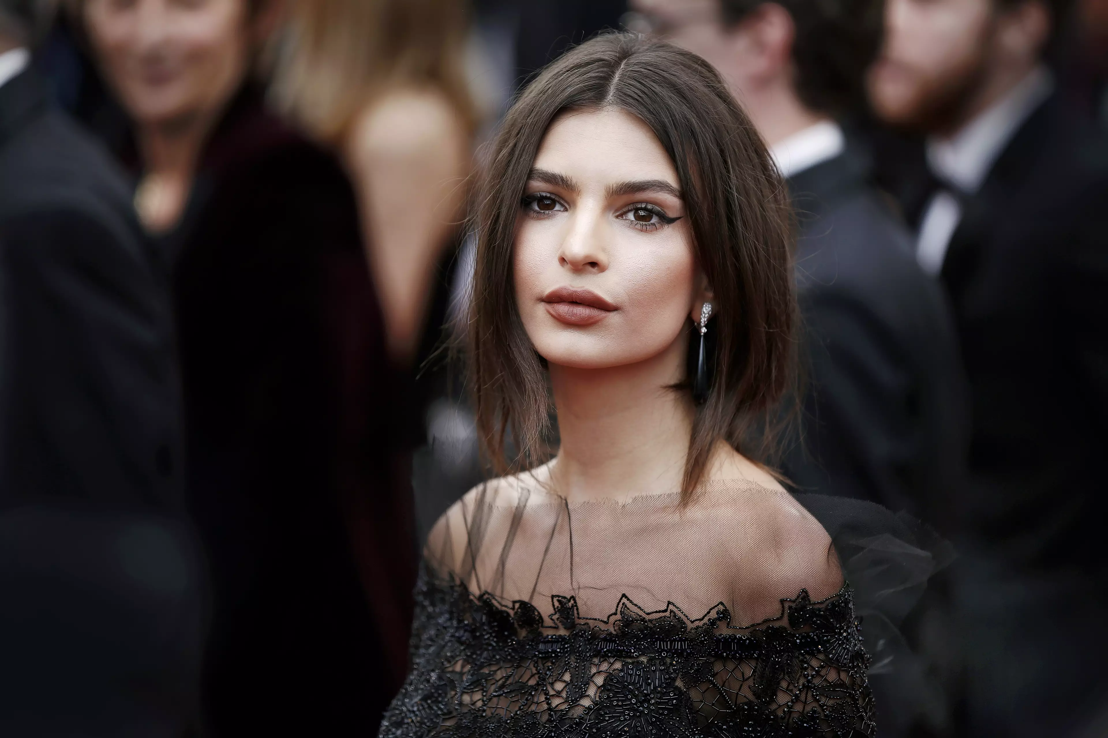 It's been suggested that Em Rata's modelling career makes her a less plausible 'victim' (