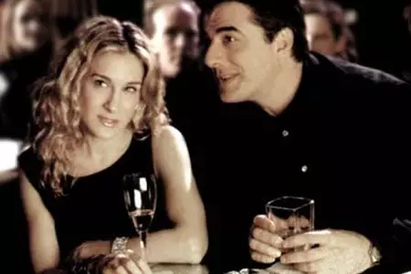 Carrie Bradshaw and Mr Big in Sex and the City (