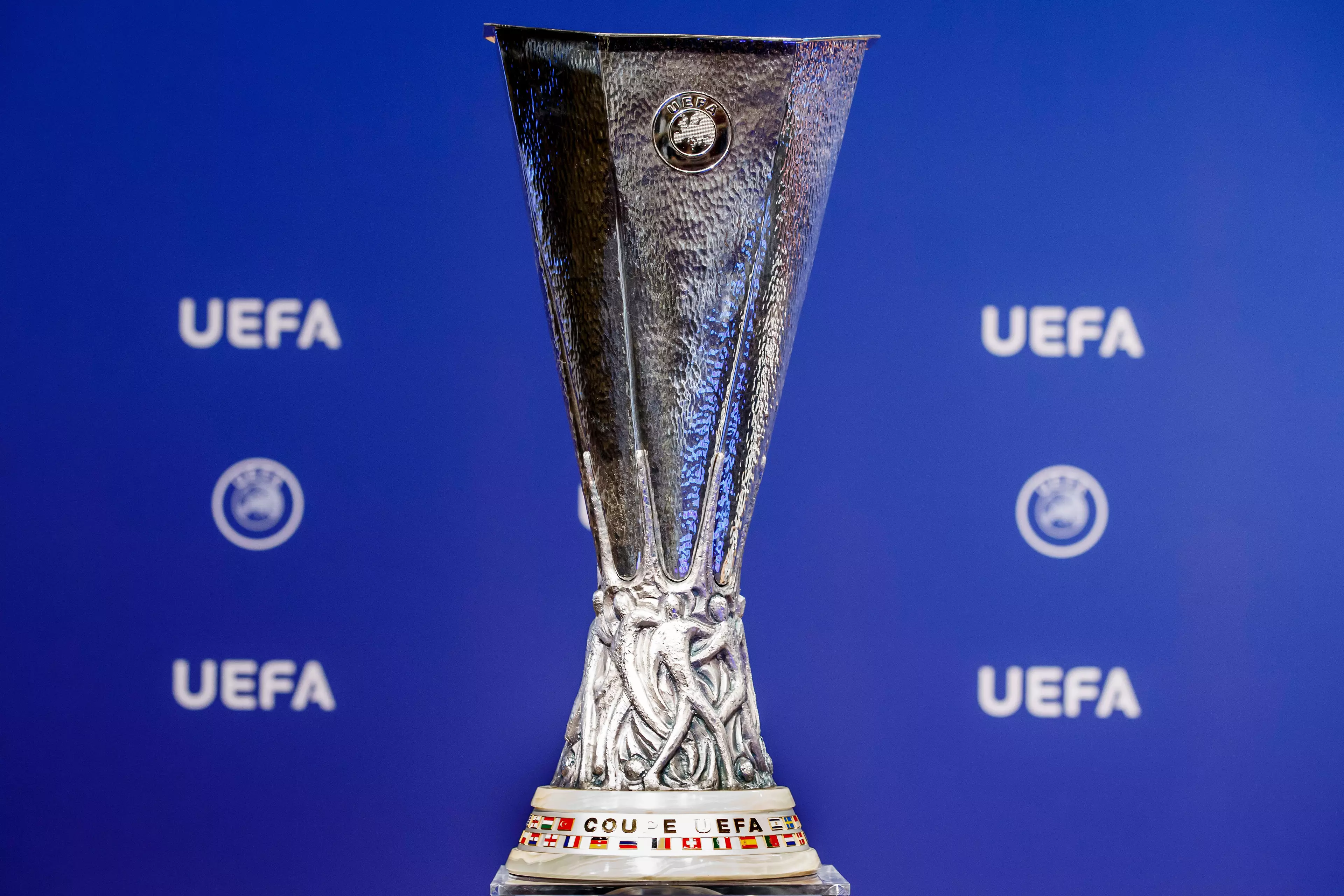 The Europa League trophy. Image: PA