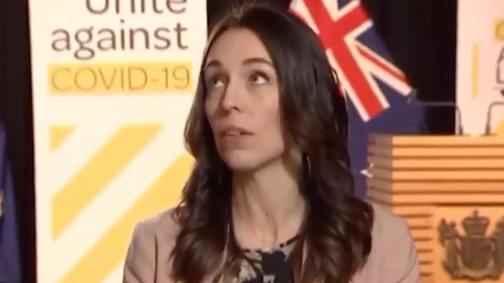 Jacinda Ardern Keeps Her Cool As Earthquake Strikes During Live TV Interview
