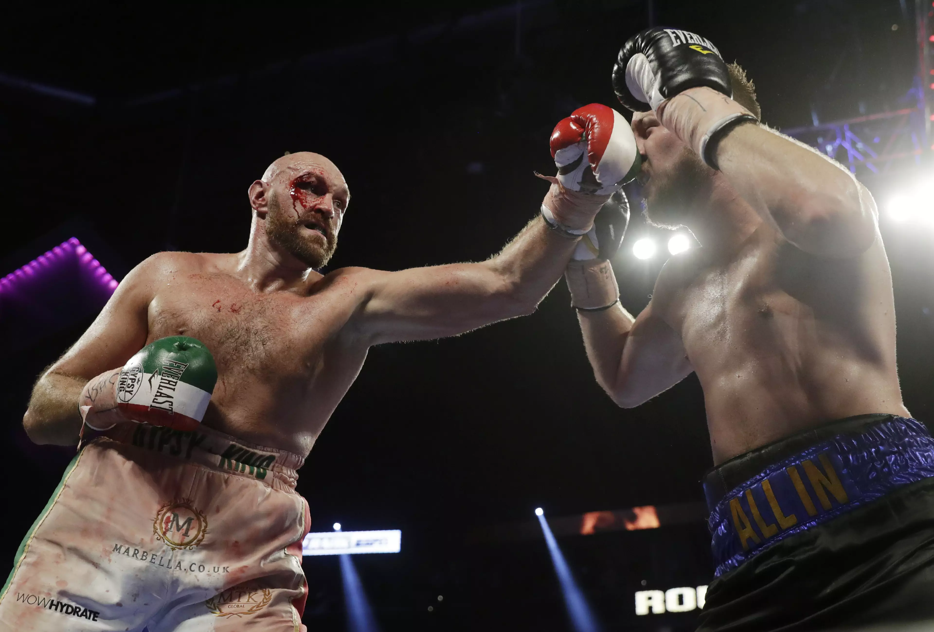Fury won the fight following a unanimous decision of 116-112, 117-111 and 118-110 on the judges' scorecards.