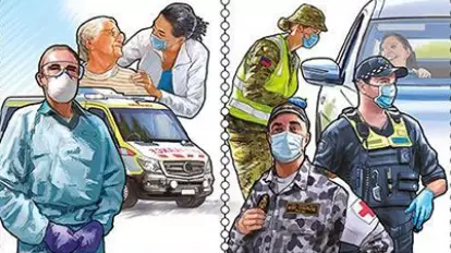 New Set Of Postal Stamps Honour Aussie Frontline Workers Who Persevered Through The Pandemic