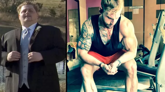 Suicidal Guy Loses Over Half His Body Weight In 18 Months