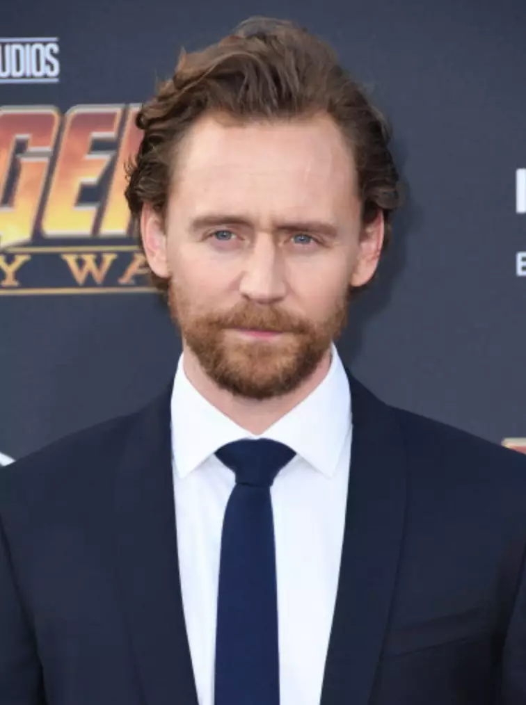 Tom Hiddleston at the Avengers: Infinity War premiere in 2018 (