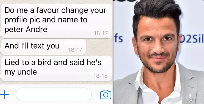 Lad Pulls Bro Move And Pretends To Be Peter Andre For His Mate
