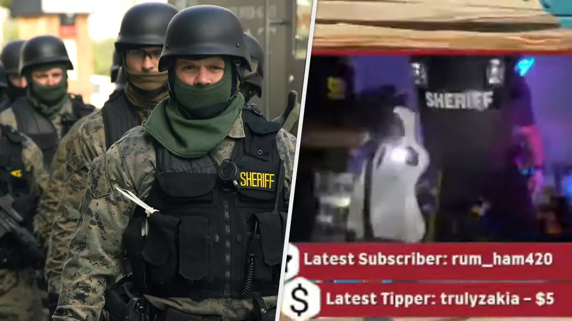 Twitch Star Raided By Armed Police Mid-Stream In Swatting Incident