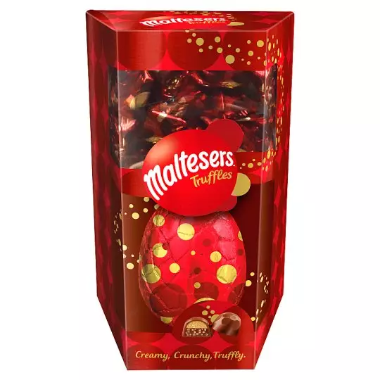 The egg also contains Malteser Truffles so you can treat yourself twice.
