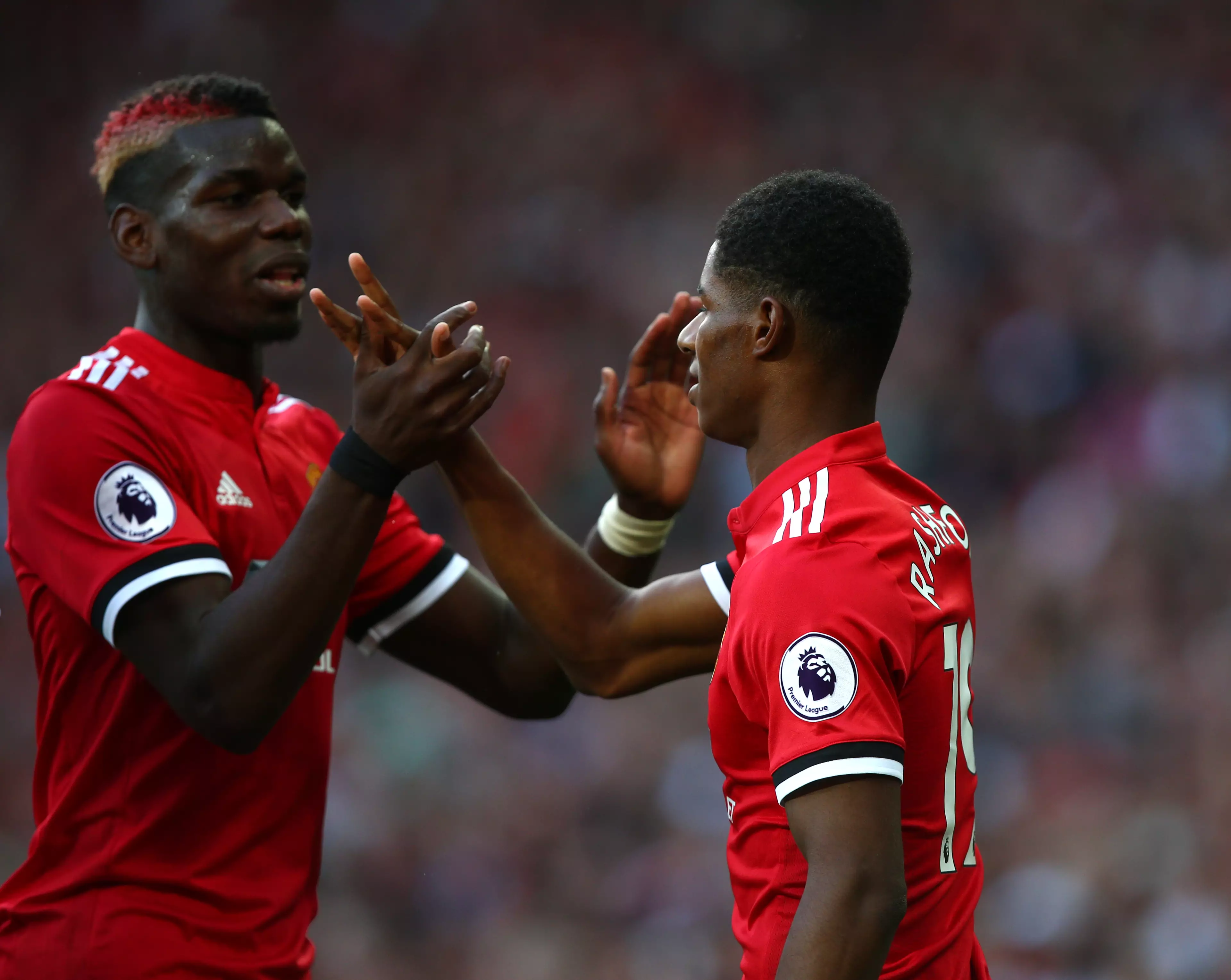 Pogba and Rashford's resurgence has been part of the catalyst for United's change in fortunes. Image: PA Images