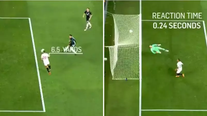 The Reaction Time Of David De Gea's Save From 6 Yards Proves He's Not Human