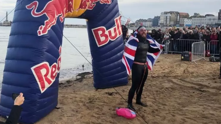 Ross Edgley Becomes First Person To Swim Around Great Britain After 157 Days At Sea