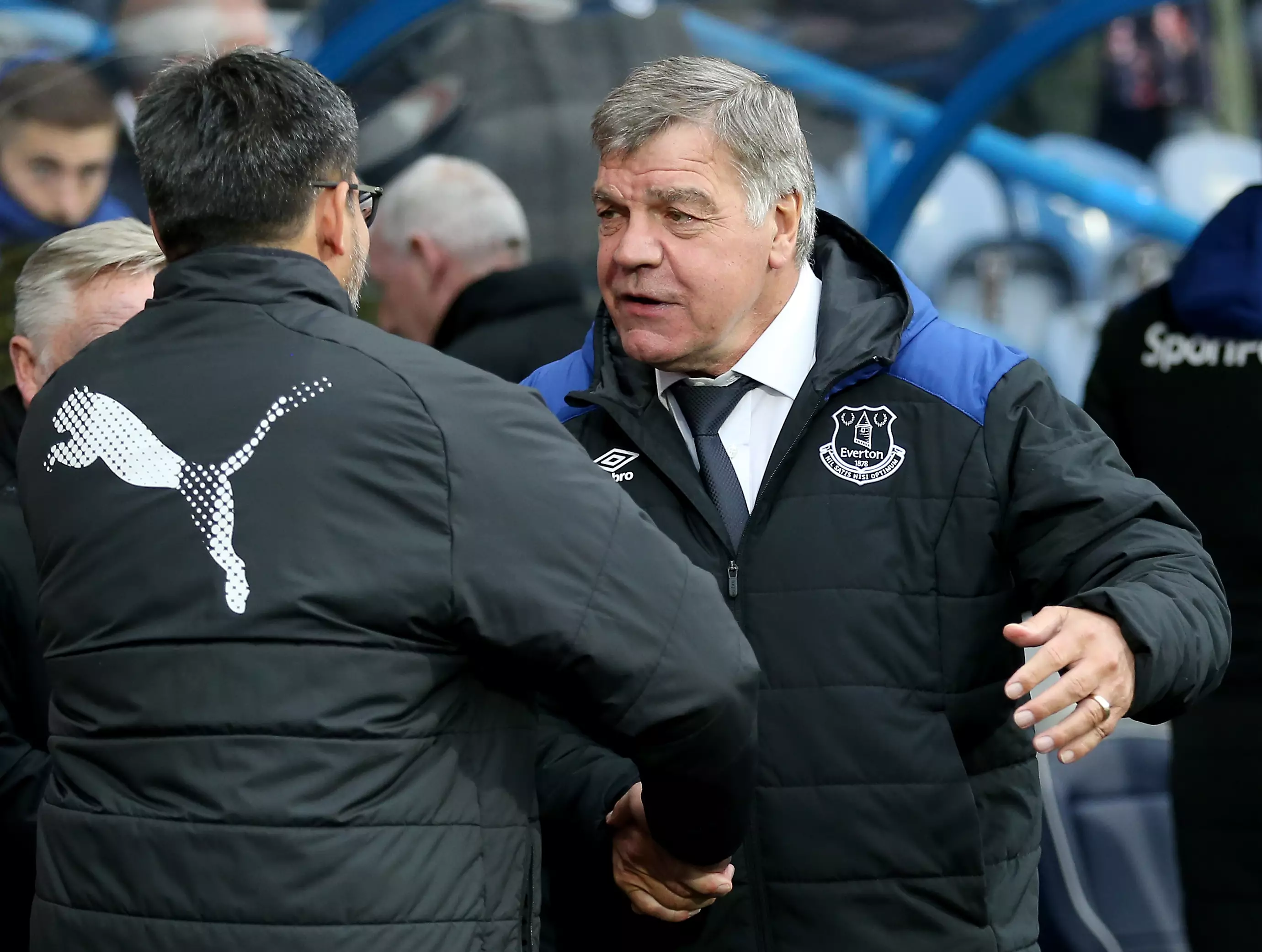 Big Sam hasn't managed since working for Everton. Image: PA Images