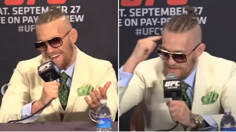 Conor McGregor's Extravagant UFC 178 Press Conference Is The Moment A Megastar Was Born