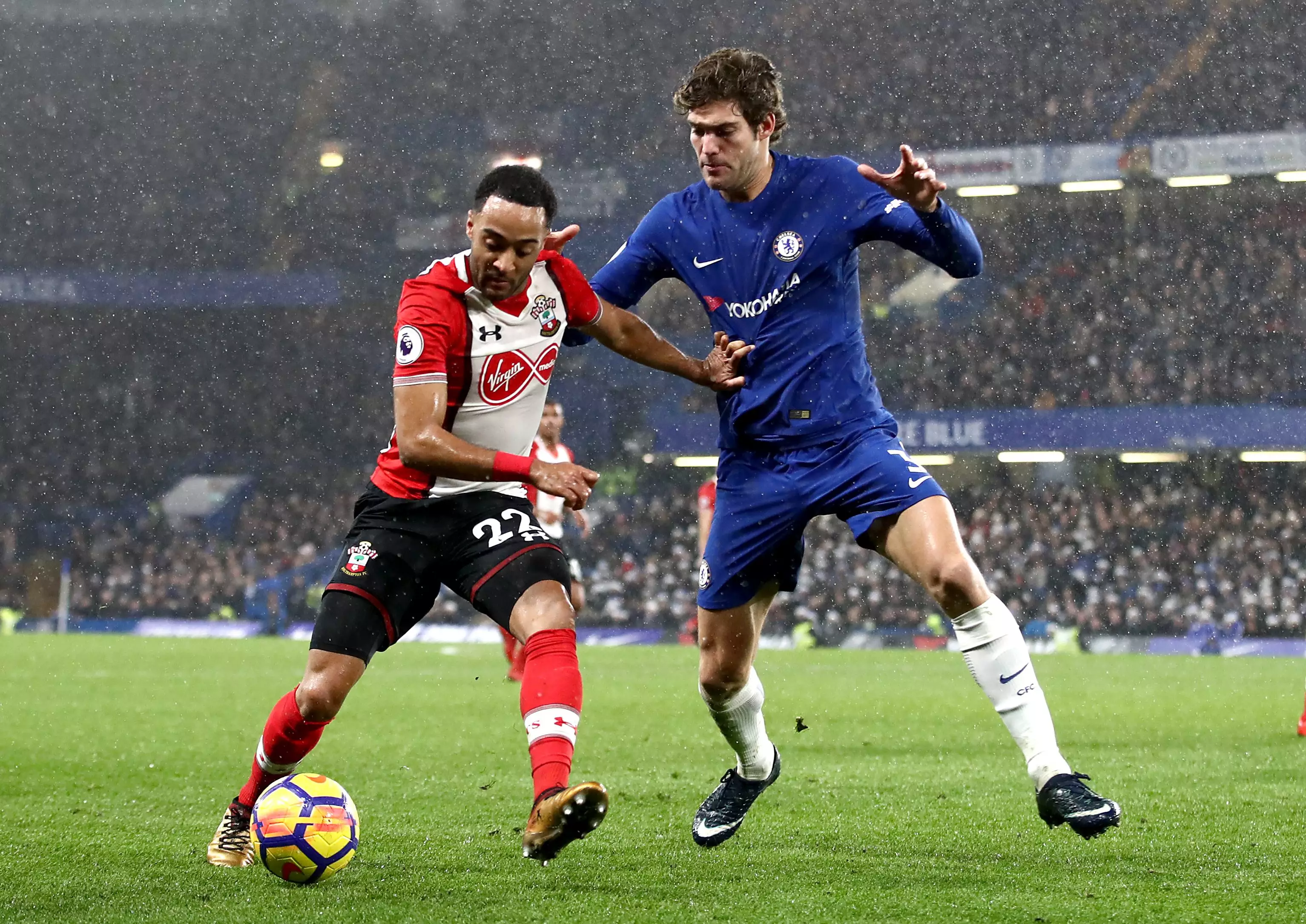 Alonso in action for Chelsea. Image: PA