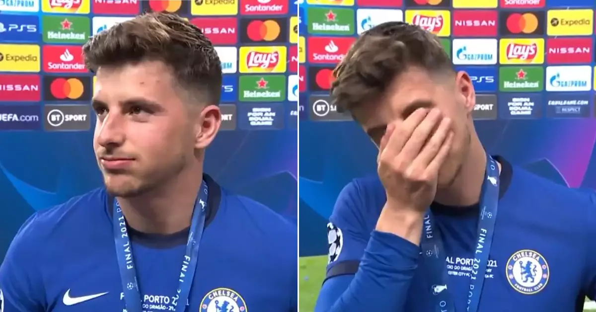 Mason Mount Gave Incredibly Emotional, Humble Interview After Chelsea’s Champions League Win