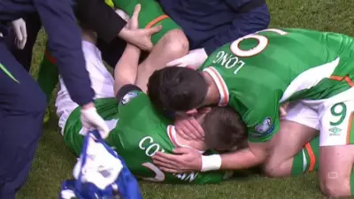 Here's What Shane Long Said To Seamus Coleman After He Broke His Leg