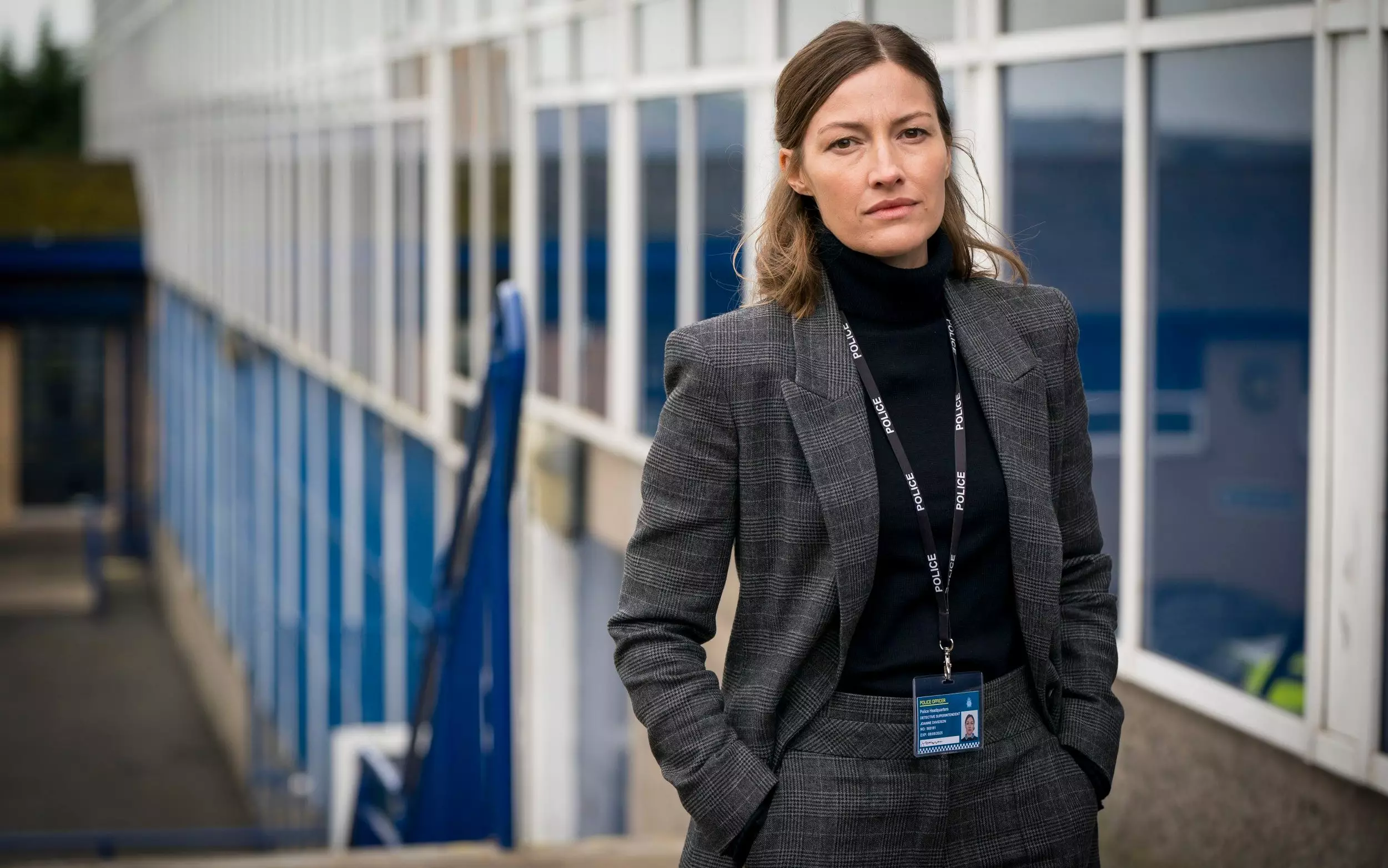 The team begin to investigate DCI Joanne Davidson, played by Kelly Macdonald (