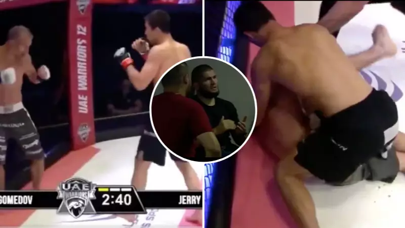 Khabib Nurmagomedov's Cousin Destroyed Opponent Inside 40 Seconds Last Night