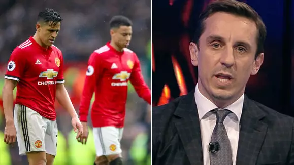 Gary Neville Absolutely Tears Into Manchester United On Monday Night Football 