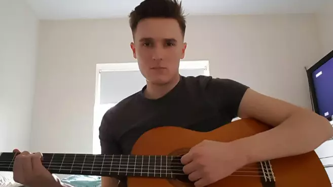 Bloke's Tinder Date Buys Him Guitar... Even Though He Lied About Being Able To Play