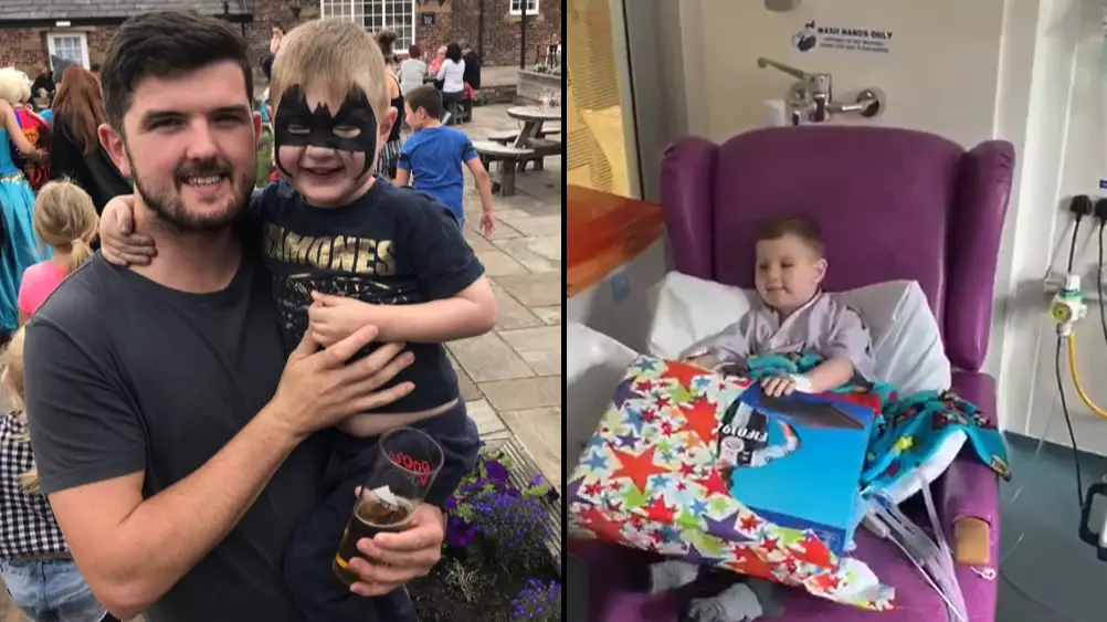 Dad's Pals Club Together To Buy Boy PS4 After Heart Op