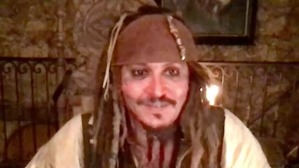 Johnny Depp Pays Virtual Visit To Children's Hospital As Captain Jack Sparrow
