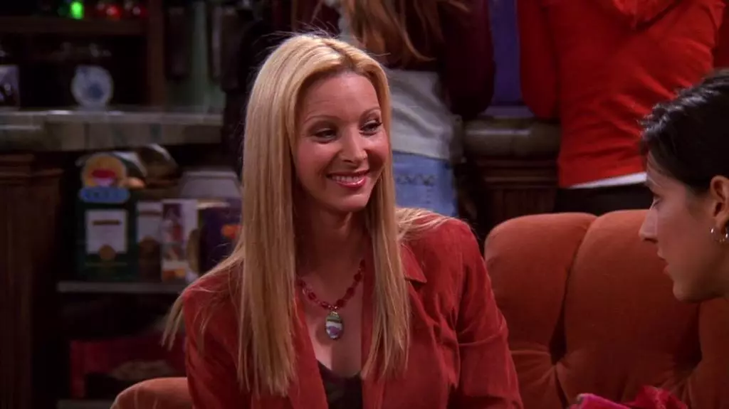 Monica's stand-in can be seen in season eight (