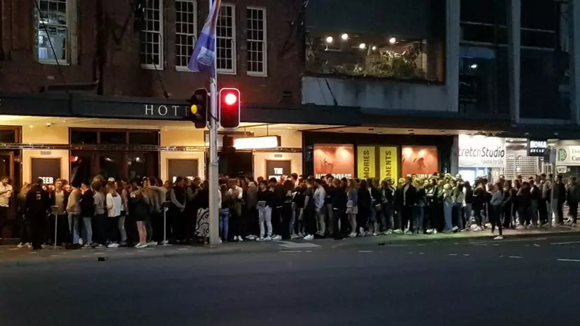 Sydney Pub Slammed For Allowing Dozens Of People To Line Up Without Social Distancing