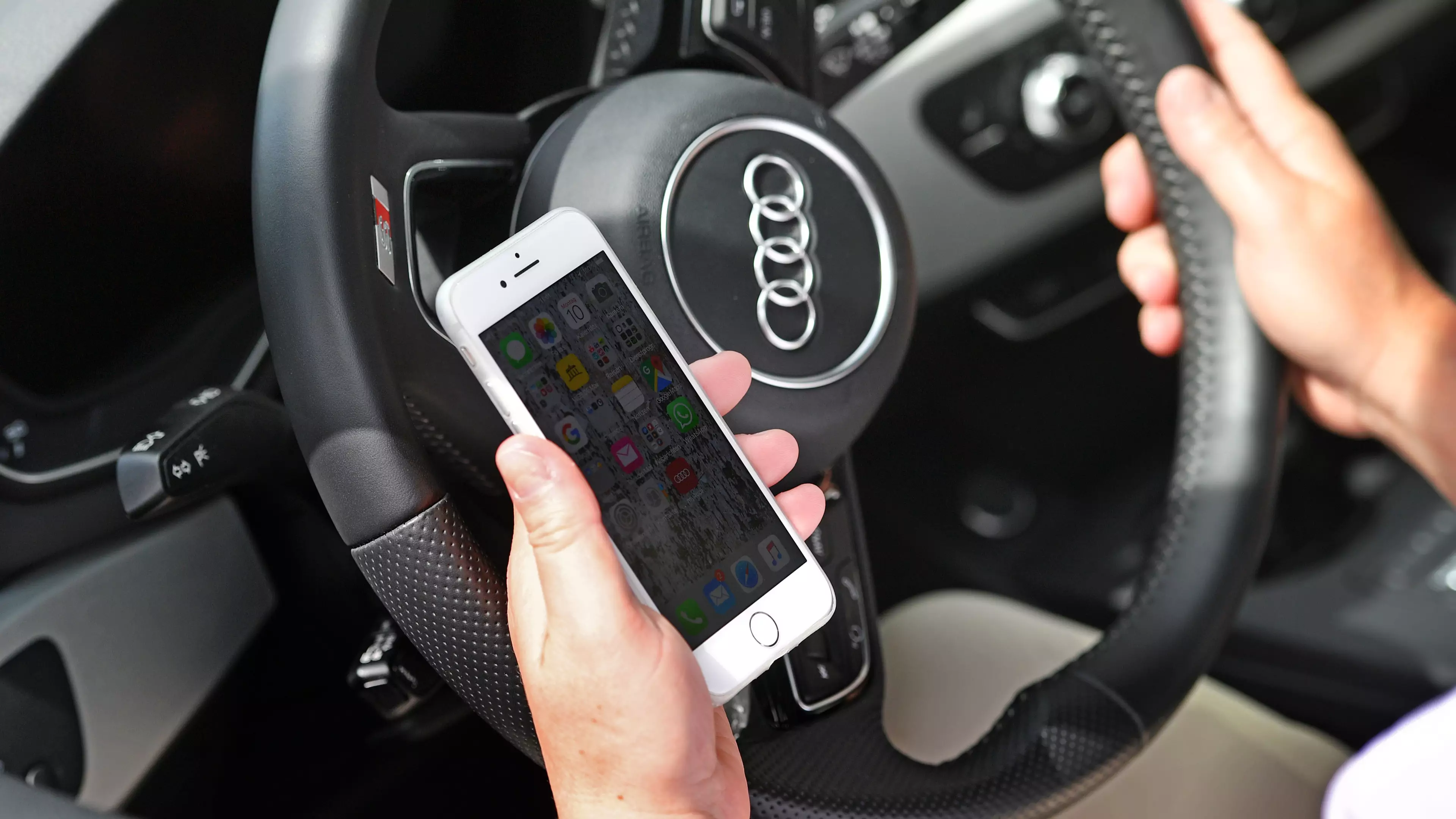 Drivers To Be Fined £200 And Get Six Points For Touching Their Phone 